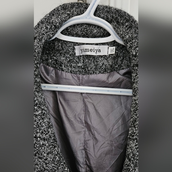 Apt. 9 Women's Black and Gray Teddy Jacket - Picture 3 of 5